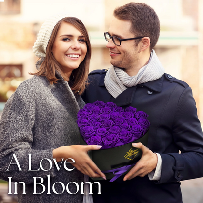 Immortal Love Black Heart | 27 Roses