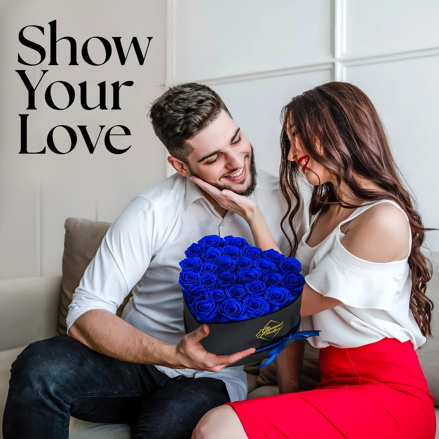 Immortal Love Black Heart | 27 Roses