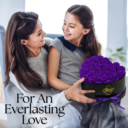 Immortal Love Black Heart | 27 Roses