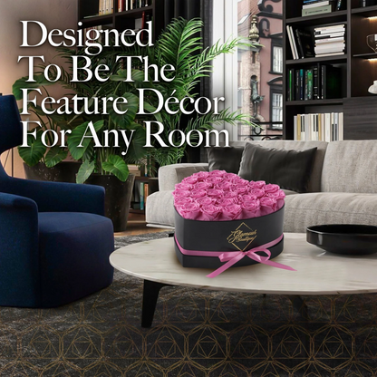 Immortal Love Black Heart | 27 Roses