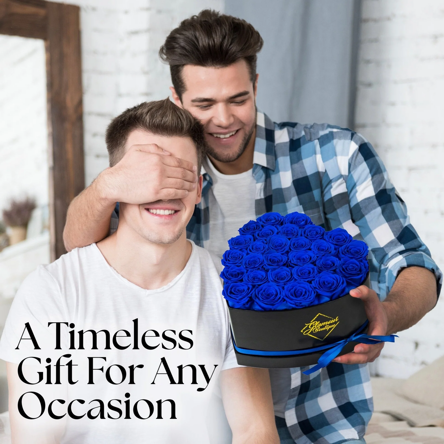 Immortal Love Black Heart | 27 Roses