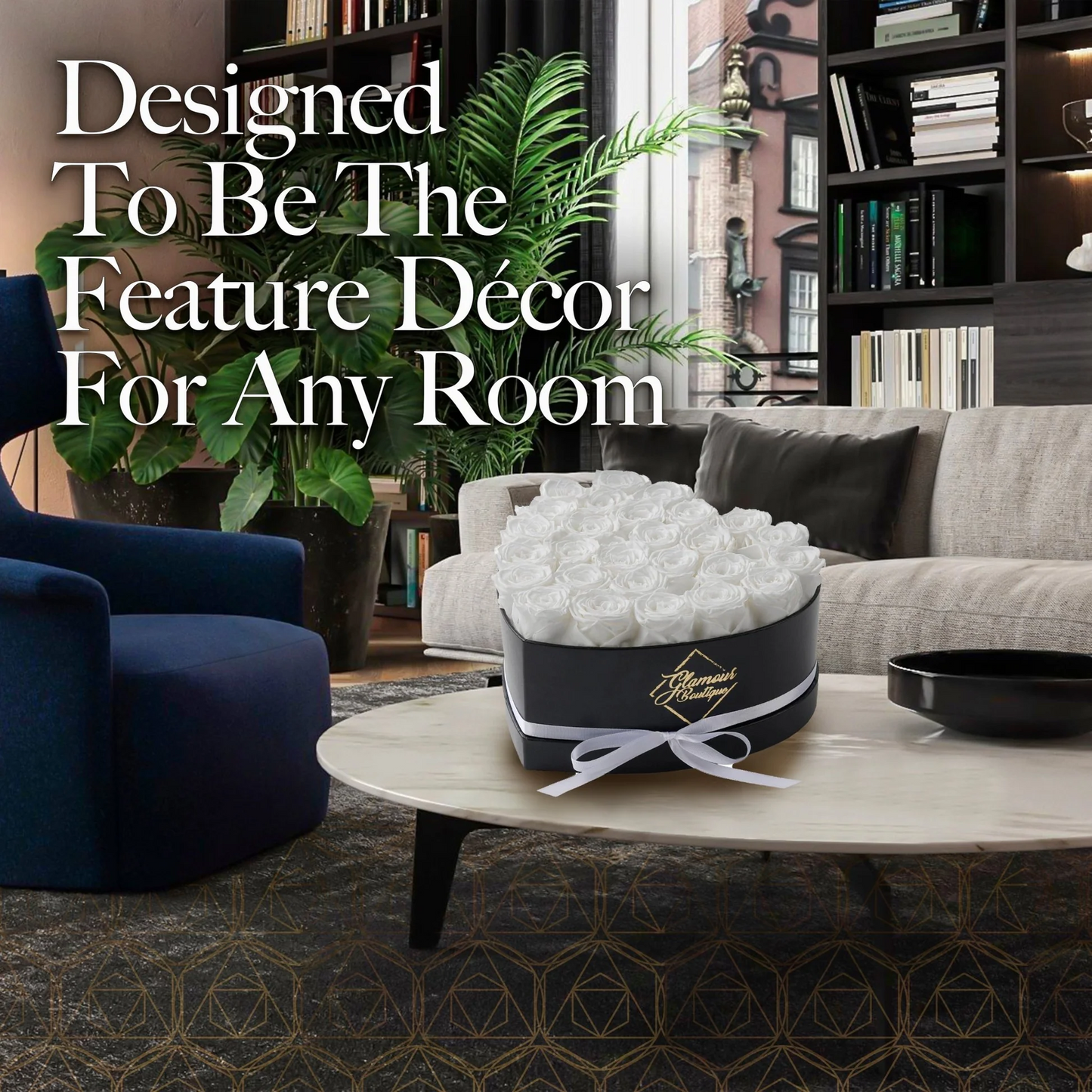 Immortal Love Black Heart | 27 Roses