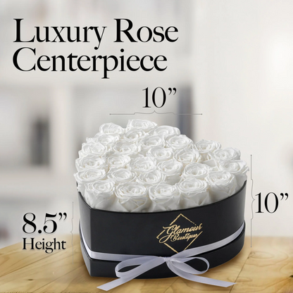 Immortal Love Black Heart | 27 Roses
